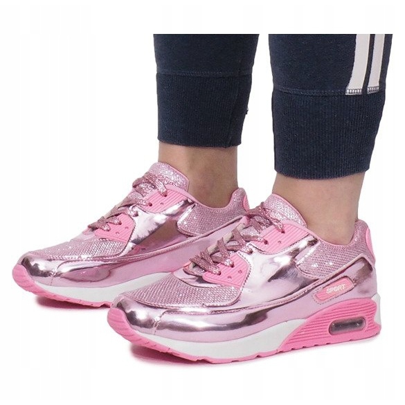 Chaussures de sport rose brillant Flash 1 Chaussures de sport rose brillant Flash 1