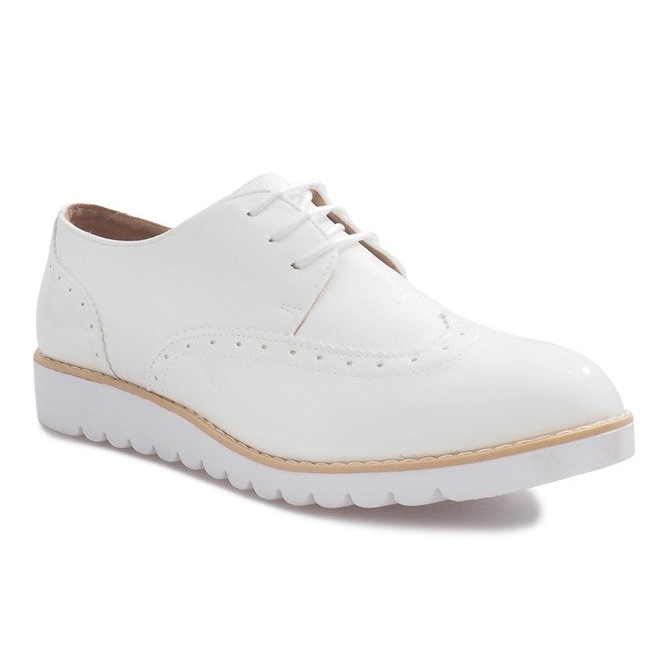 Delphine Blanc Jazz Chaussures blanche 1