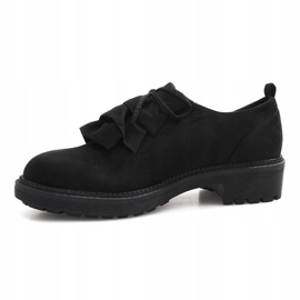 Chaussures en daim noir de Gaia le noir 2