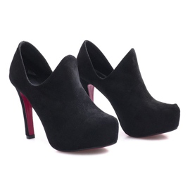 Bottines noires Gisèle le noir 1