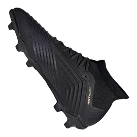 Chaussures de foot Adidas Predator 19.1 Fg Jr G25791 le noir le noir 1 Chaussures de foot Adidas Predator 19.1 Fg Jr G25791 le noir le noir 1