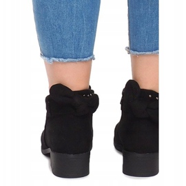 Bottes En Daim Avec Fermeture Éclair LL230 Noir le noir 3