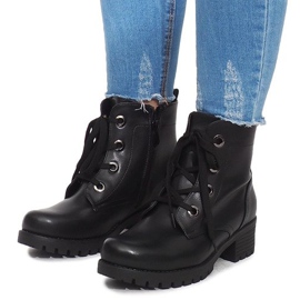Trappeurs Glany HQ891 Noir le noir 4