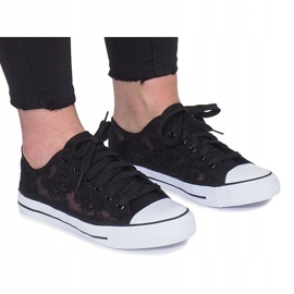 Baskets ajourées Impress noires le noir 2