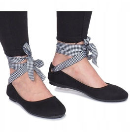 Ballerines noires à nœud Acro le noir 3