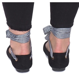 Ballerines noires à nœud Acro le noir 4