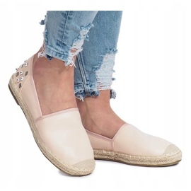 Espadrilles roses à clous Dolita 2