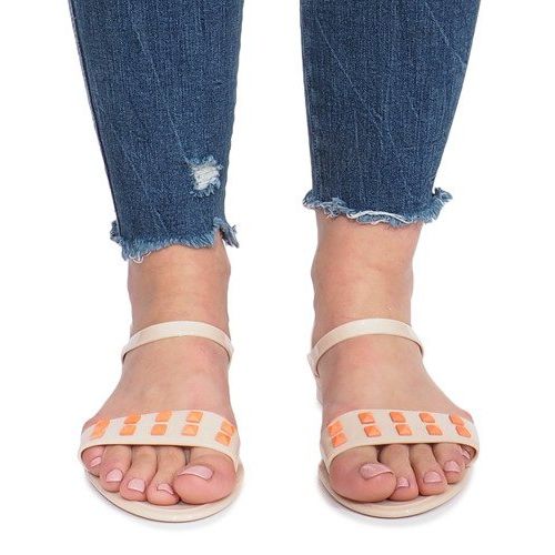 Sandales Meliski Nuevo beiges 1