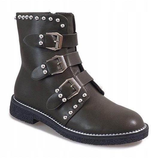 Bottes vertes à crampons WD-713 multicolore 1