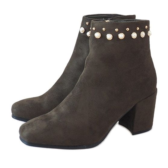 Bottines vertes extravagantes sur le poteau X9079 multicolore 2