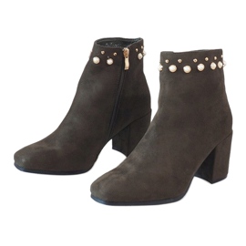 Bottines vertes extravagantes sur le poteau X9079 multicolore 5