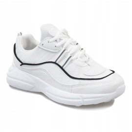 Chaussures de sport à la mode blanches LI-4002 1