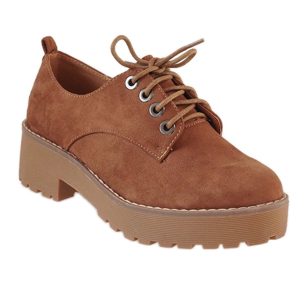 Escarpins camel LL183 brun 1