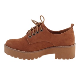 Escarpins camel LL183 brun 2
