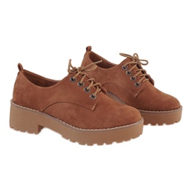Escarpins camel LL183 brun 4