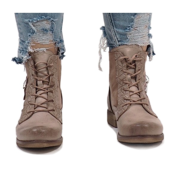 Bottes roses avec une épingle F2322 multicolore 1