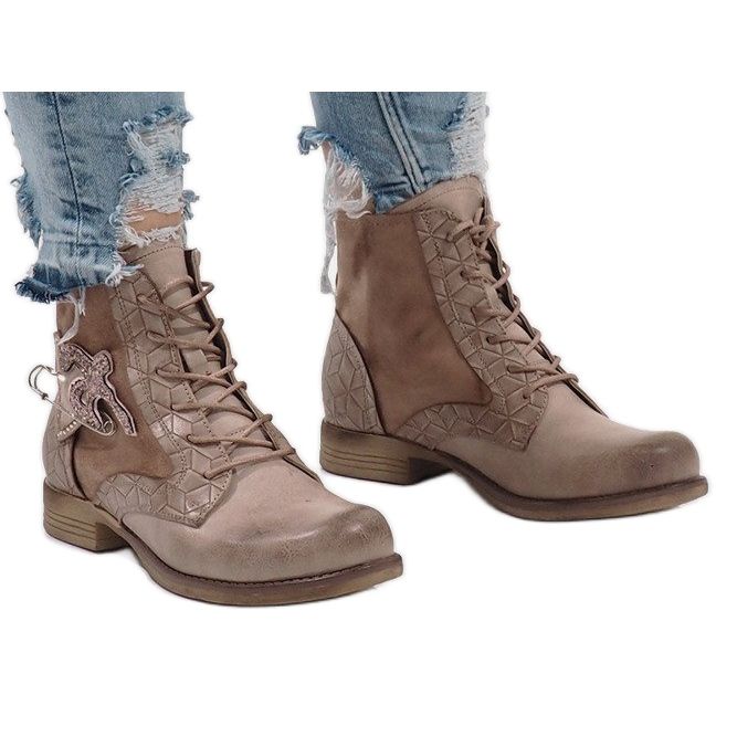 Bottes roses avec une épingle F2322 multicolore 2