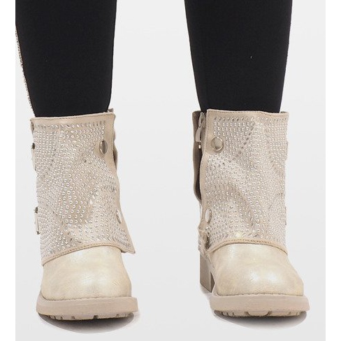 Marquiiz Bottes ornées d'or 6352-PA 1