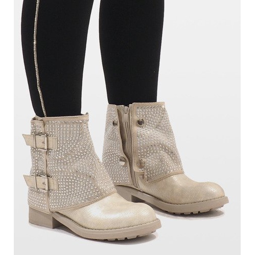 Marquiiz Bottes ornées d'or 6352-PA 2