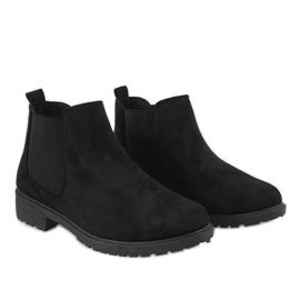 Bottes isolées noires NB221P le noir 3