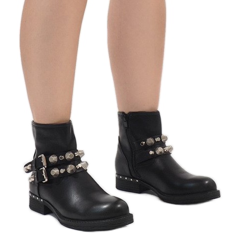 Bottes noires C575 le noir 1