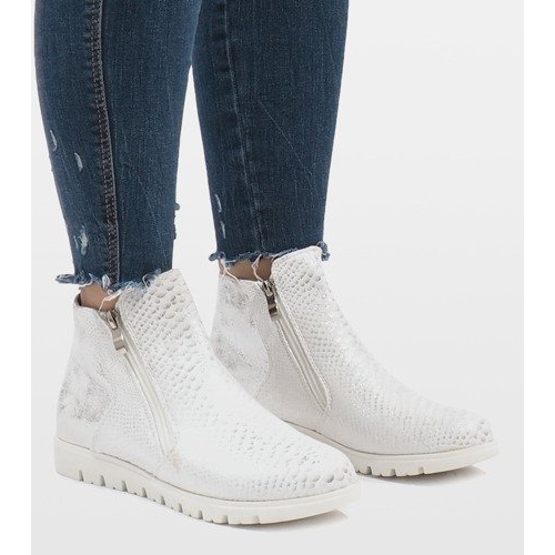 GF-A596 chaussures de sport argentées gris 1