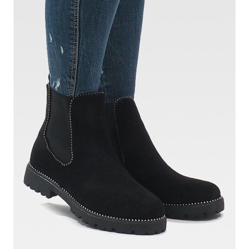Bottes isolées noires A-192 le noir 2