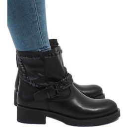 Bottes isolées noires FC-H59 le noir 2