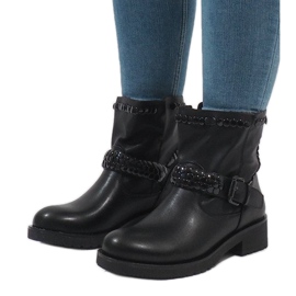 Bottes isolées noires FC-H59 le noir 4