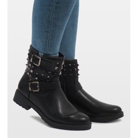 Bottes d'hiver noires pour femmes 1943 le noir 2