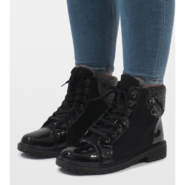 Bottes isolées noires TL56-1 le noir 1