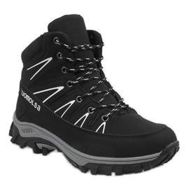 Bottes de neige isolées noires F-23-1 1