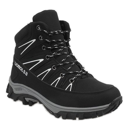 Bottes de neige isolées noires F-23-1 1