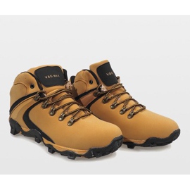Bottes de neige isolées camel M2378-2 brun 3