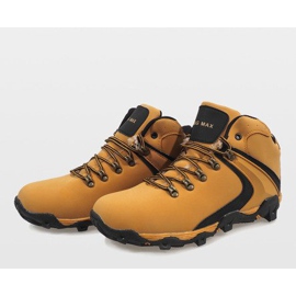 Bottes de neige isolées camel M2378-2 brun 4