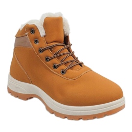 Bottes de neige isolées camel A9580 brun 2
