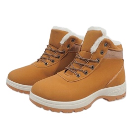 Bottes de neige isolées camel A9580 brun 3