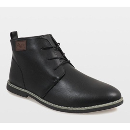 Chaussures basses isolées noires pour hommes 989-1 le noir 1 Chaussures basses isolées noires pour hommes 989-1 le noir 1