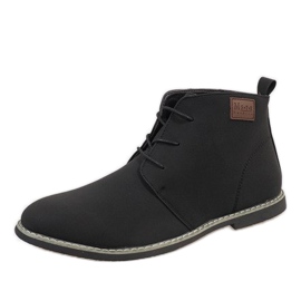 Chaussures basses isolées noires pour hommes 989-2 le noir 1