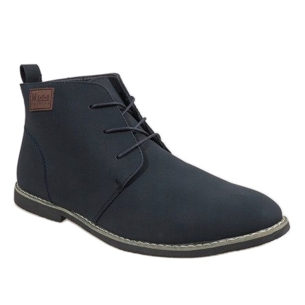 Chaussures isolées bleu marine pour hommes 989-3 1
