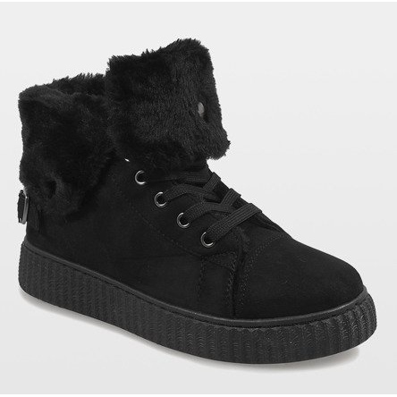 Bottes isolées noires B192-1 le noir 1