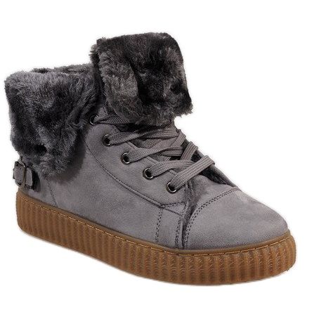 Bottes isolées grises B192-2 1