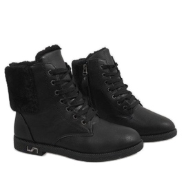 Bottes isolées noires WX-05 le noir 4