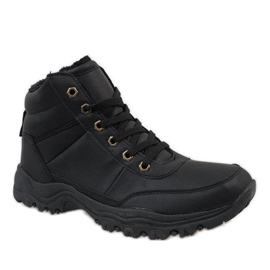 Bottes de neige isolées noires de GT-9578 1