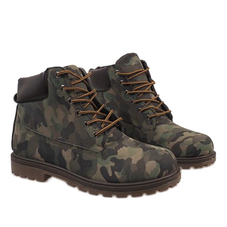 Chaussures de randonnée camo homme 96 vert 1 Chaussures de randonnée camo homme 96 vert 1