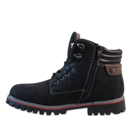 Bottes isolées noires A177-16 le noir 2