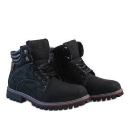 Bottes isolées noires A177-16 le noir 3