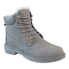 Bottes isolées grises B1819-9 1