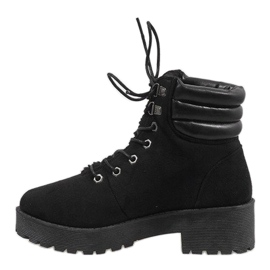 Bottines G-51 en daim noir le noir 2