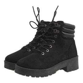 Bottines G-51 en daim noir le noir 3